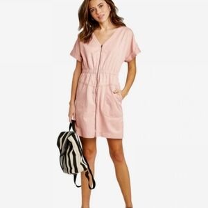 Universal Thread Pale Pink Zip Up Dress